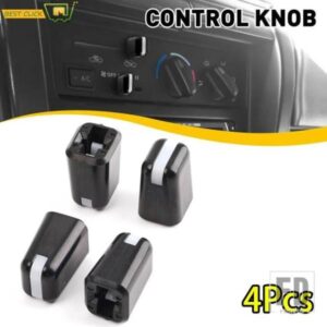 トヨタ 4個 カーエアコンノブ熱制御スイッチボタンノブ RAV4 35065-02 カーアクセサリー