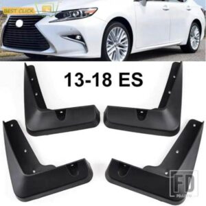 レクサス セットマッドフラップ ES ES200 ES350 ES300H ES250 2013-18 マッドフラップスプラッシュガードフロントリアマッドガード