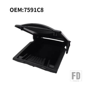 シトロエン 7591C8 C4 セガトライアンフ収納ボックスシリンダー計器ボックスアセンブリピアノペイントに