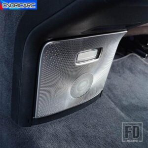 メルセデスベンツ アームレストボックスリア下抗キック大声スピーカーカバートリムオーディオステレオステッカー GLE W167 GLS X167 2020-2021