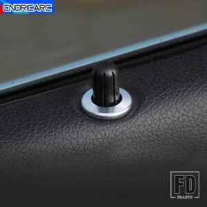 メルセデスベンツ ドアロックボルトカバーラッチリフターピンサークルスパンコール GLE GLS GL ML W166 インテリアオートアクセサリーステッカ