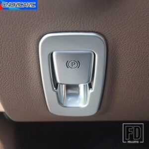 メルセデスベンツ 自動電子ハンドブレーキボタンフレームカバートリムステッカー C Eクラス W205 W213 GLC X253 2015-2018 カーアクセサリー