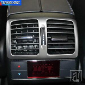 メルセデスベンツ リアエアコンベントアウトレットフレーム装飾 E Cクラスクーペ W207 C207 2009-2013 W204 インテリアアクセサリー
