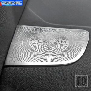 メルセデスベンツ Eクラス W214 2024 トランクスピーカーパネルカバーテールリアオーディオステッカーステンレスインテリアアクセサリー