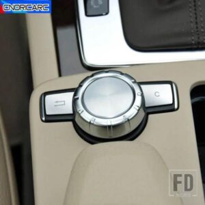 メルセデスベンツ カーアクセサリーコンソールマルチメディアボタンスパンコール装飾カバートリム Cクラス W204 2007-2014 デカール