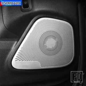 メルセデスベンツ ドア A ピラーステレオオーディオサウンドスピーカープレーヤーカバーステッカー Aクラス W177 V177 CLA C118 GLA GLB 2019-