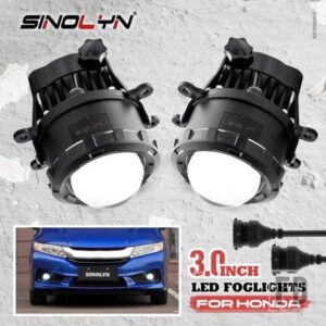 ホンダ 3インチ LED ロービームシングルビームフォグランプ シビック/CRV/アコード/フィット/ジャズ/シティ/オデッセイ LED
