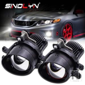 トヨタ BI LED フォグレンズ双曲面フォグランプ カローラ/ヤリス/オーリス/ランドクルーザー/カムリ/ハイランダー LED 車ランプ PTF プロジェク