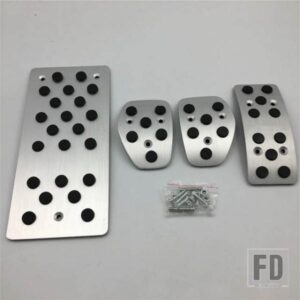 ペダルキットルノークリオ MT/AT 2013 2020 アクセルブレーキフットレスト装飾パッドカバー再取り付けアクセサリーパーツ
