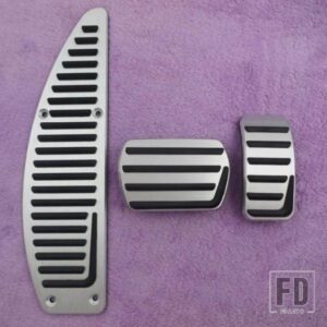 ボルボ カーアクセサリー合金アクセルガスブレーキペダル S40 AT ノンスリップペダルプレートパッドスタイリングステッカー