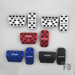 フォード アルミペダルエッジ 2015 2021 装飾アクセルブレーキフットレストパッド滑り止め金属カバー