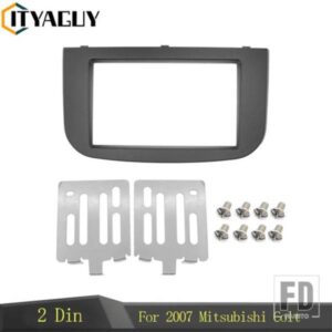 三菱 車 DVD ラジオフェイシア 2007 コルト Z30/Z30G/Z3B/Z3V オーディオパネルダッシュボードフレームマウントキットアダプターカバー