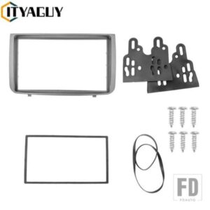 ダブル 2 DIN フェイシアアルファロメオ 147 フェイシアラジオ DVD ステレオ CD パネルダッシュ取付インストールトリムキットフェイスフレーム