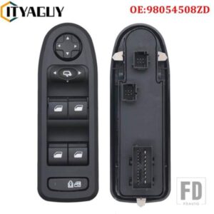 シトロエン プジョー 自動電力マスターウィンドウスイッチ 308 508 C5 2007-2013 98054508ZD 96644915XT 98053439 96644915