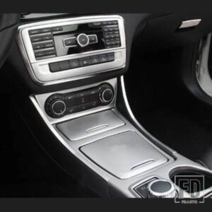 メルセデスベンツ コンソール装飾トリムステンレスエアコン収納ボックス CD パネルカバーストリップ GLA CLA Aクラス