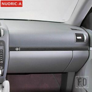ポルシェ カーボン副パイロット装飾ストリップカイエン 2003-2010 インテリアアクセサリー