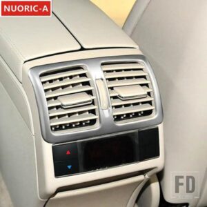 メルセデスベンツ ステンレスリア空調アウトレットフレーム装飾カバートリム Cクラス W204 2007-2014 スタイリング