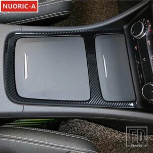 メルセデスベンツ ステンレスセンターコンソールギアシフト収納ボックスフレーム装飾カバートリム CLA GLA Aクラス C117 X156
