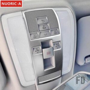 メルセデスベンツ ステンレスルーフ読書ランプフレーム装飾カバートリム Cクラス W204 2007-2010 インテリア
