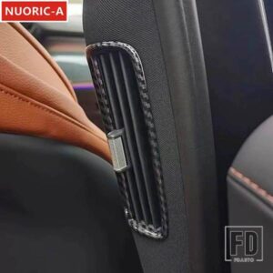メルセデスベンツ カーボンカラー B ピラー空調アウトレットフレーム装飾カバートリム GLC X254 2023 スタイリング