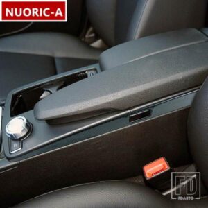 メルセデスベンツ カーボンカラーアームレストボックス両サイドストリップトリム Cクラス W204 2011-2013 インテリア ACCESSORIE