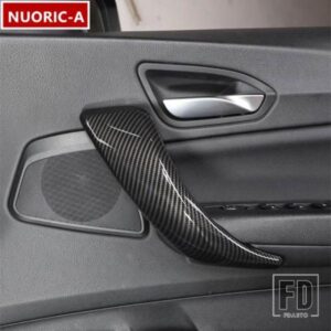 BMW カーボンカラードアハンドルフレーム装飾カバートリム 1 2シリーズ F20 F21 F22 F23 2012-2017 インテリア