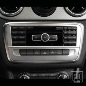 メルセデスベンツ センターコンソール CD フレーム装飾カバートリム GLA X156 CLA C117 200 220 260 2014-2018 ステンレス