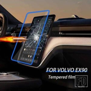 ボルボ EX90 EX30 EM90 POLESTAR1 2 34 中央制御ナビゲーション計器表示画面ガラス強化フィルムフィルム