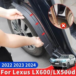 レクサス 2021-24 LX600 LX500D リアフェンダーライニング LX 600 500D 外装アップグレードアクセサリー