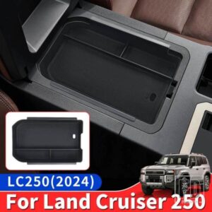 トヨタ 2024 ランドクルーザー 250 プラド LC250 アップグレード室内装飾アクセサリーアームレストボックス収納ボックスコンパートメントトレイ