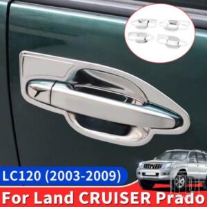 トヨタ ランドクルーザープラド 120 2003-2009 スタイリングアップグレード装飾アクセサリー LC120 FJ120 クロームドアハンドル 38930