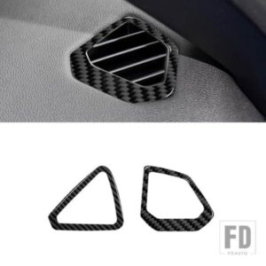 BMW Z4 G29 2019 2020 2121 2022 カーボンインテリアダッシュボードデフォッガーエアベントアウトレットステッカーフレームトリムストリップカ