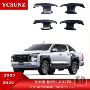 三菱 ABS ハンドルボウル挿入カバー トライトン L200 2023 2024 ピックアップトラックアクセサリー