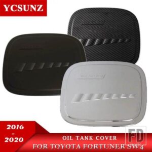 トヨタ カーアクセサリークローム装飾燃料タンクキャップカバー フォーチュナーハイラックス SW4 2016-20