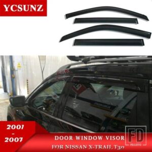 日産 ドアウィンドウバイザー ローグエクストレイル T30 37073 サンレインガードディフレクターカーアクセサリー