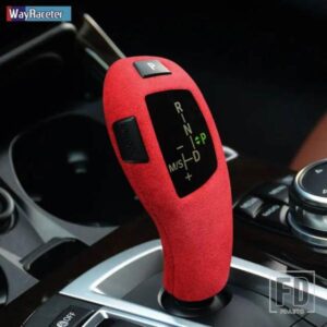 BMW ULTRASUEDE スエードラッピングギアシフトノブ ABS トリムカバー装飾 F20 F22 F30 F34 F32 F36 F10 F07 F06 F25 F26 F15 F16