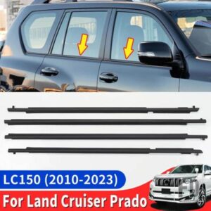 トヨタ 2010-2020-23 ランドクルーザープラド 150 ウィンドウ外側層状 LC150 外装アクセサリーシーラントストリップ