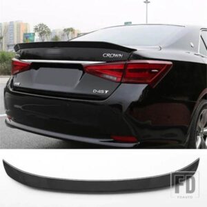 トヨタ リアトランクリッドスポイラーウイング スポイラークラウン 2015-2018 ABS 材料カスタムカラー DIY ペイントスポーツカールーフスポイラ