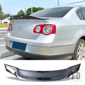 VW スポイラー パサート B6 2005-2010 カーボンオートリアトランクウイングタイプ R ダックテールリップアクセサリー
