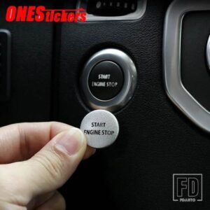 ランドローバー レンジローバースポーツ L320 2010-13 ディスカバリー 4 LR4 2010-2016 カーアクセサリーエンジンスタートストップボタンリング