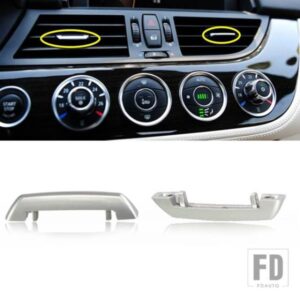 BMW Z4 E89 クロームプレート空調ベントトグルピースアウトレットカードパッドクリップ風向調整ピック 2009-2016