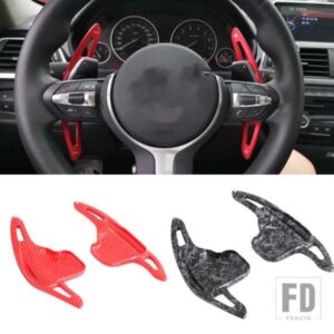 BMW ステアリングホイールシフトパドルシフター拡張 ABS トリム 1-7シリーズ F10 F18 F30 F35 F34 F22 F32 F07 F48 X1 X2 X4 X5 X6