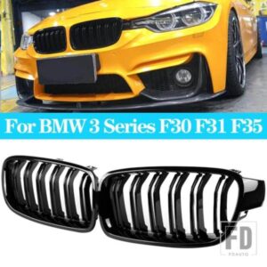 BMW フロントキドニーグリルデュアルスラットグリル F30 F31 F35 320I 325I 328I 316I 318I 320I 328I 330I オートアクセサリー 2012-2018