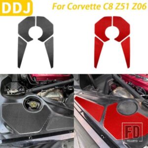 シボレー コルベット C8 Z51 Z06 カーアクセサリーカーボンシートフードエンジンコンパートメントサイドパネルカバー装飾ステッカー