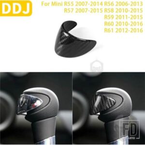BMW ミニ R55 R56 R57 R58 R59 R60 R61 アクセサリーカーボンハンドルボタンカバートリムステッカー装飾