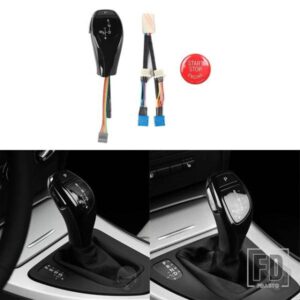 BMW 5シリーズ E60 E61 37803 交換 LED ギアシフトノブパネル車内アクセサリー