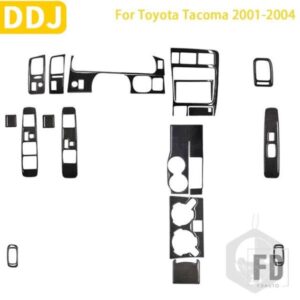 トヨタ タコマ 36982 アクセサリーカーボンインテリアギアシフトドア窓パネルトリムステッカー装飾