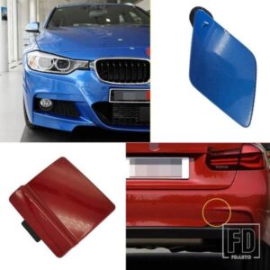 BMW フロントバンパー牽引フック牽引アイカバーキャップトレーラー牽引牽引 F30 F31 F35 M スポーツ 2012-2019 オートアクセサリー