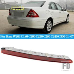 メルセデスベンツ 赤色 LED 第三高レベルブレーキストップライトランプストップテールランプ Cクラス W203 C180 C200 C230 C280 C240 2001-200