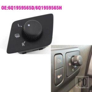 VW 調整ノブサイドミラースイッチポロ 2001 - 2010 6Q1959565D 6Q1 959 565D 565H